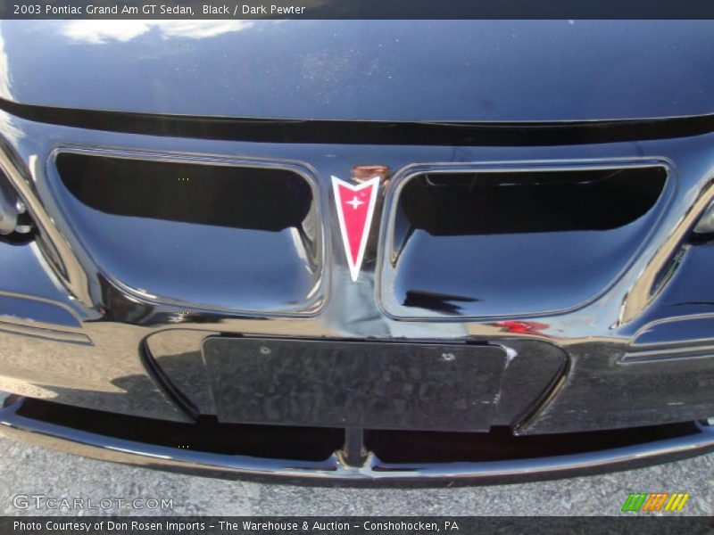 Black / Dark Pewter 2003 Pontiac Grand Am GT Sedan