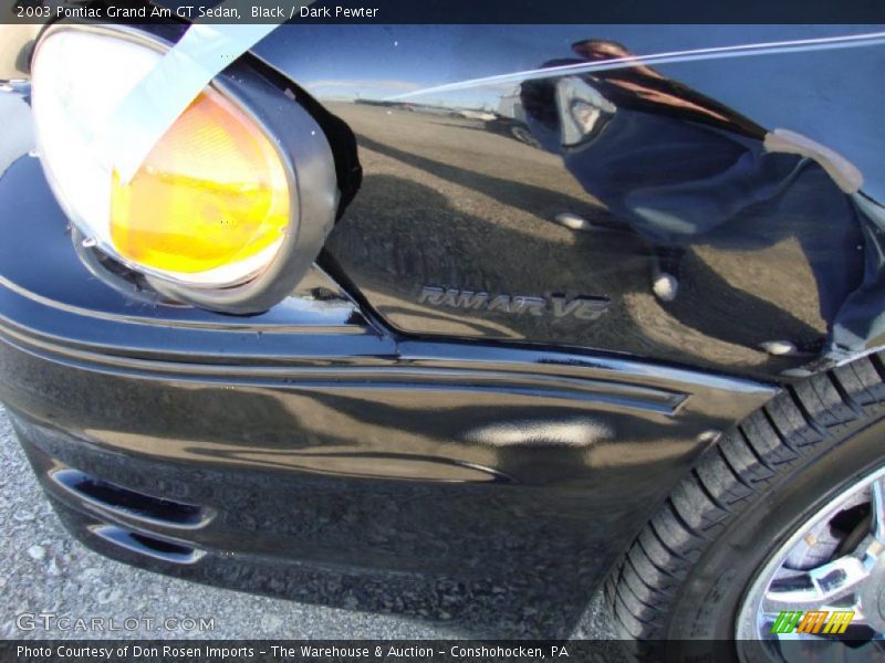 Black / Dark Pewter 2003 Pontiac Grand Am GT Sedan