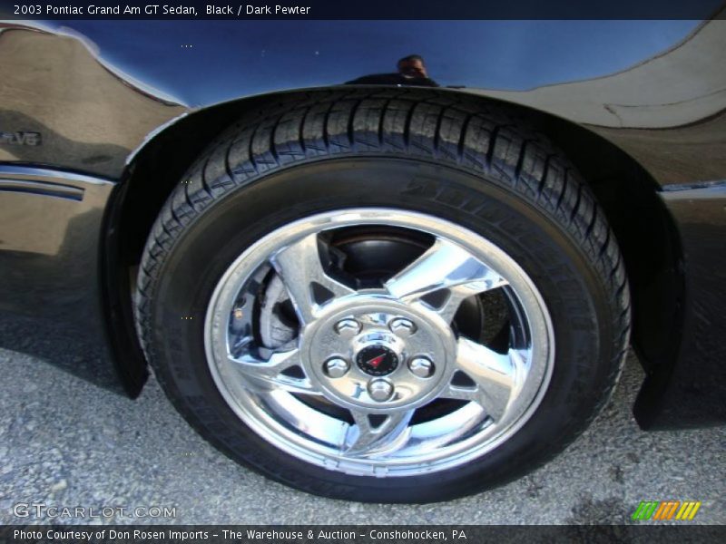 Black / Dark Pewter 2003 Pontiac Grand Am GT Sedan