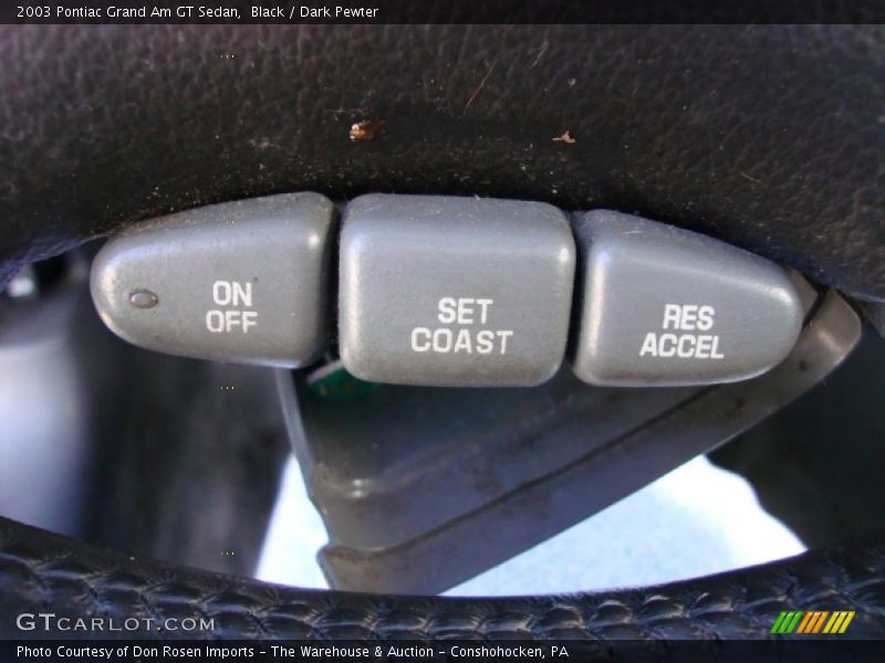 Black / Dark Pewter 2003 Pontiac Grand Am GT Sedan