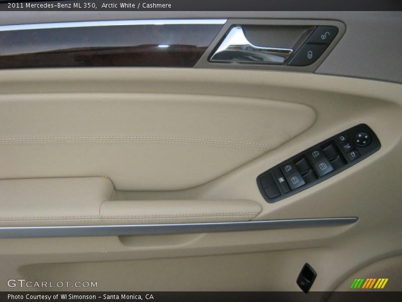 Arctic White / Cashmere 2011 Mercedes-Benz ML 350