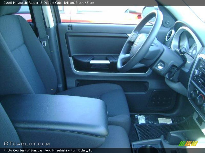 Brilliant Black / Slate 2008 Mitsubishi Raider LS Double Cab