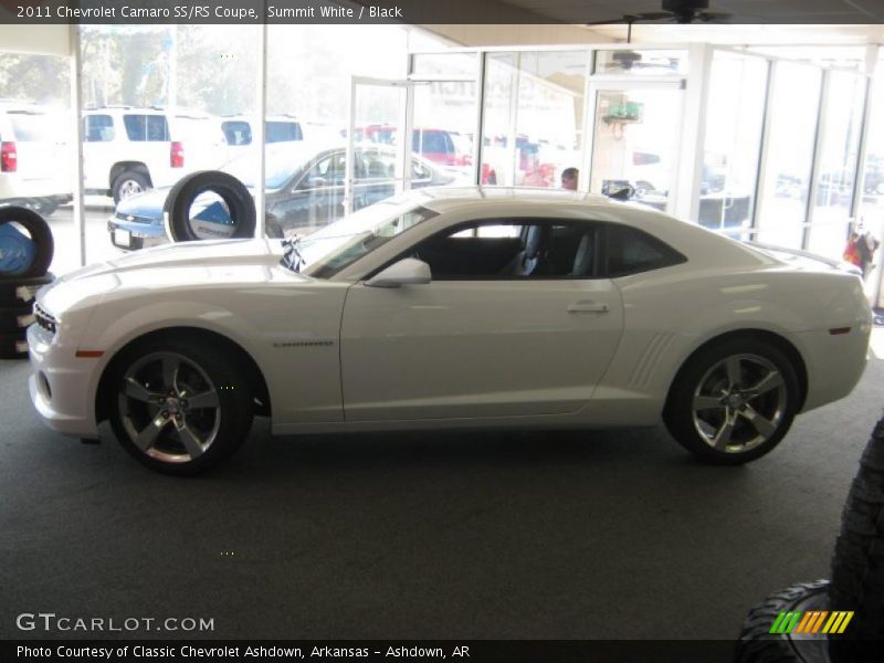 Summit White / Black 2011 Chevrolet Camaro SS/RS Coupe