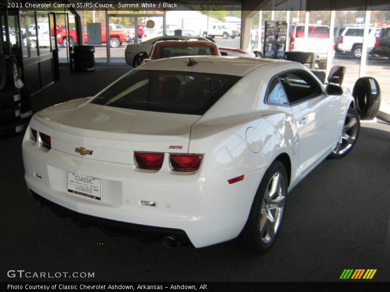Summit White / Black 2011 Chevrolet Camaro SS/RS Coupe