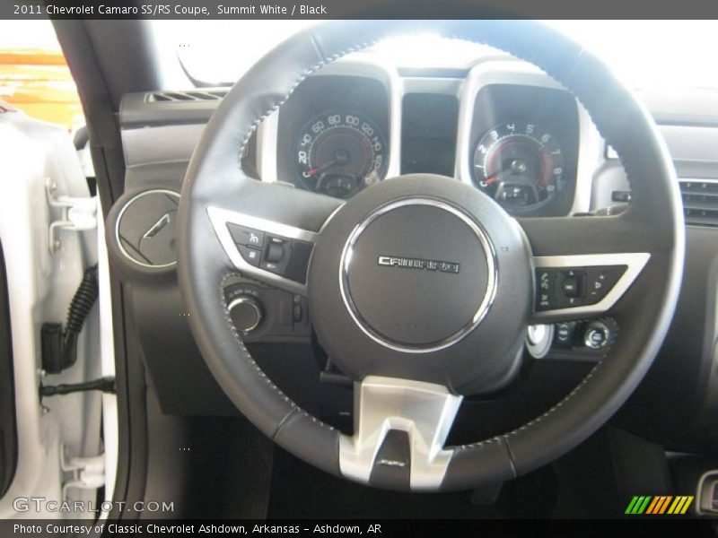 Summit White / Black 2011 Chevrolet Camaro SS/RS Coupe