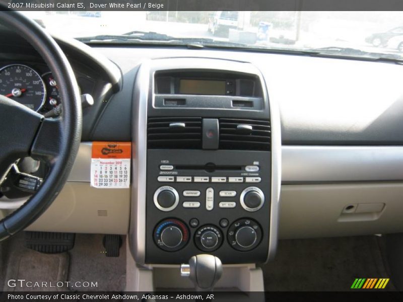 Dover White Pearl / Beige 2007 Mitsubishi Galant ES