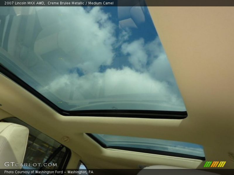 Creme Brulee Metallic / Medium Camel 2007 Lincoln MKX AWD