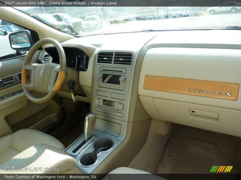 Creme Brulee Metallic / Medium Camel 2007 Lincoln MKX AWD