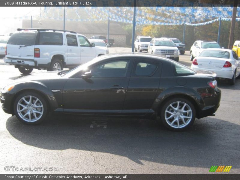 Brilliant Black / Black 2009 Mazda RX-8 Touring