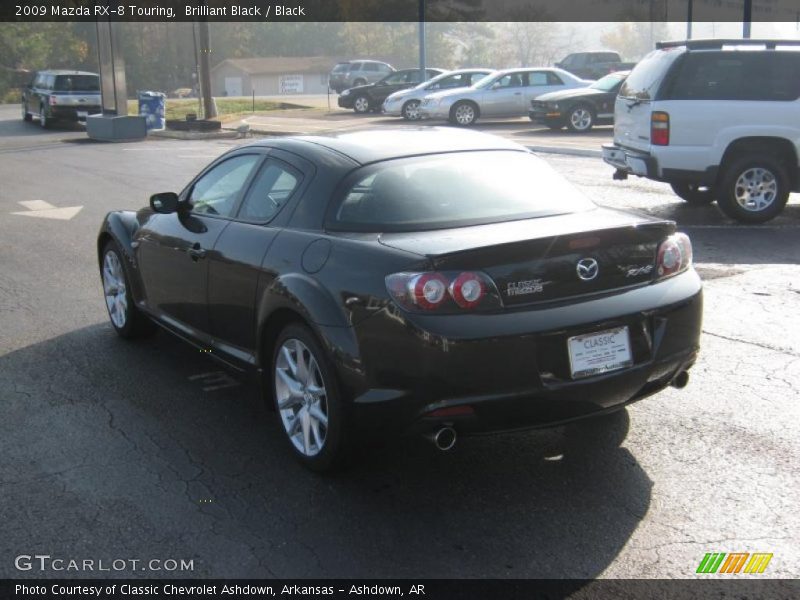 Brilliant Black / Black 2009 Mazda RX-8 Touring