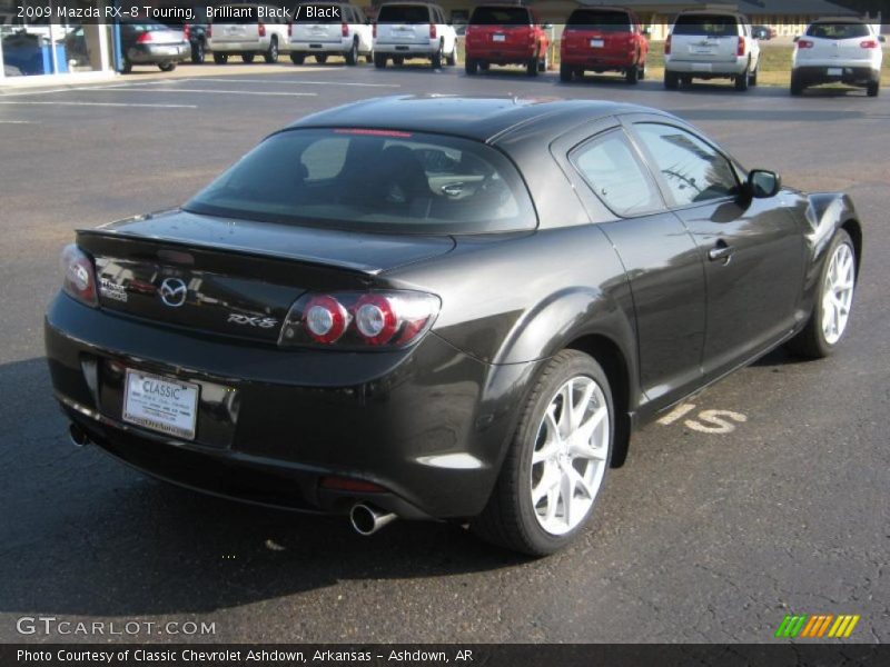 Brilliant Black / Black 2009 Mazda RX-8 Touring