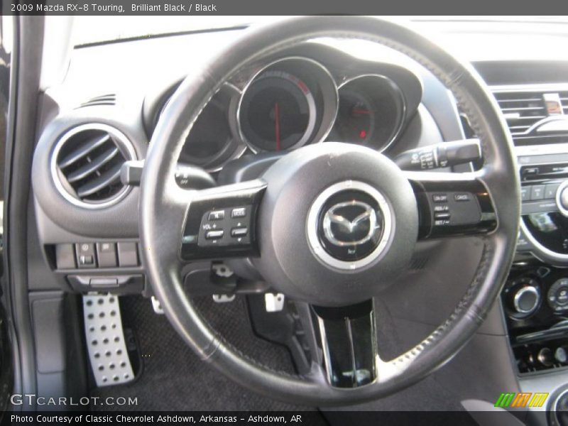 Brilliant Black / Black 2009 Mazda RX-8 Touring