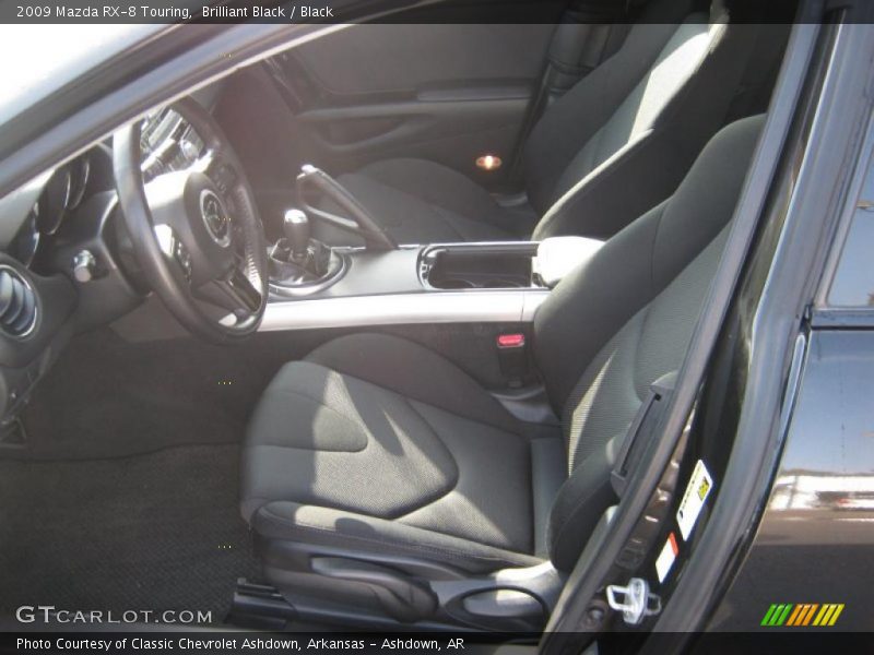 Brilliant Black / Black 2009 Mazda RX-8 Touring