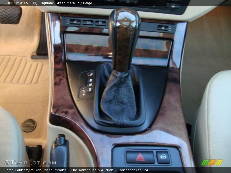 Highland Green Metallic / Beige 2006 BMW X5 3.0i