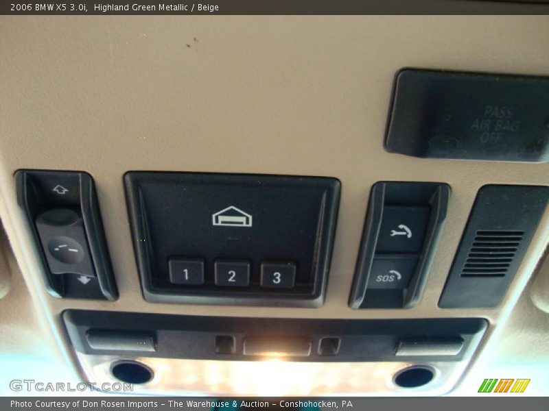 Highland Green Metallic / Beige 2006 BMW X5 3.0i
