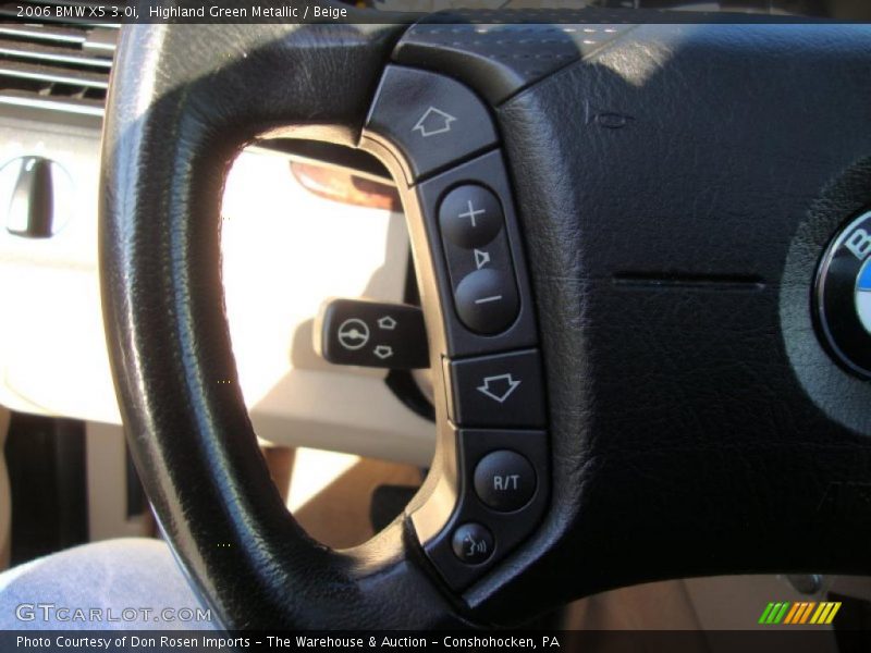Highland Green Metallic / Beige 2006 BMW X5 3.0i