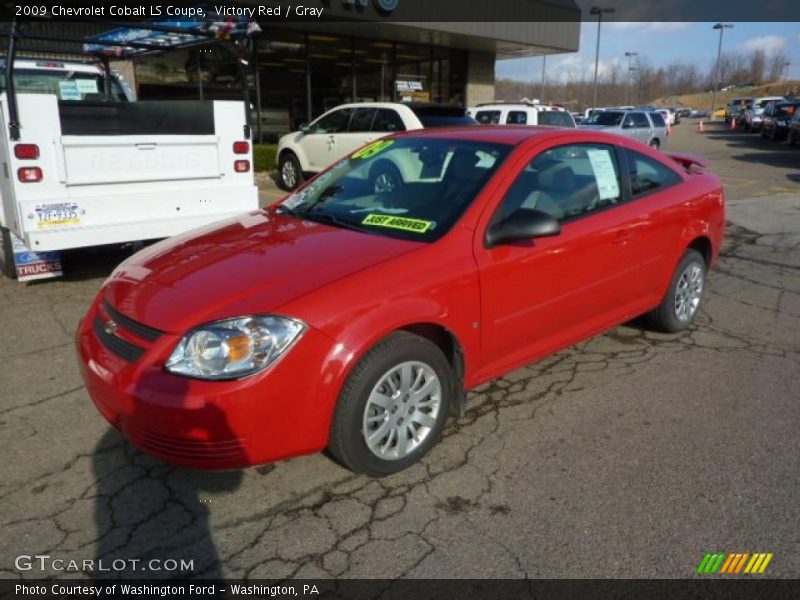 Front 3/4 View of 2009 Cobalt LS Coupe