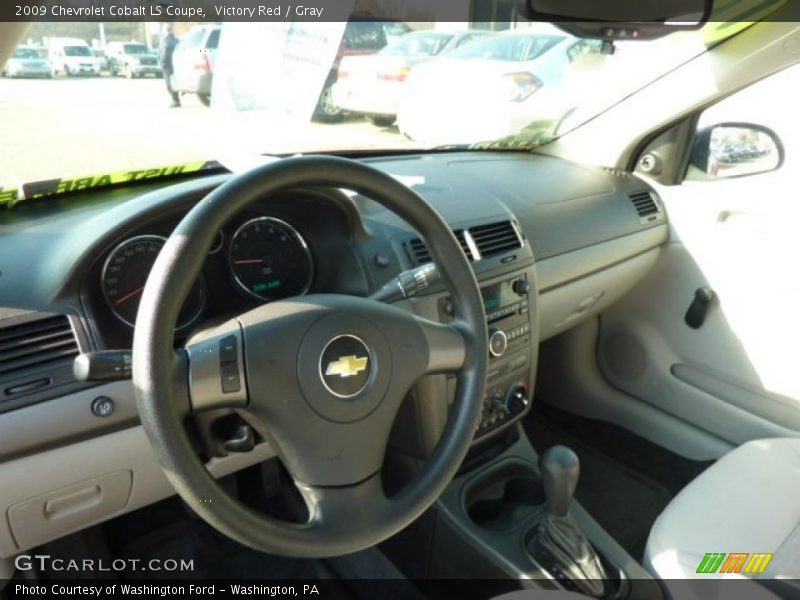 Gray Interior - 2009 Cobalt LS Coupe 