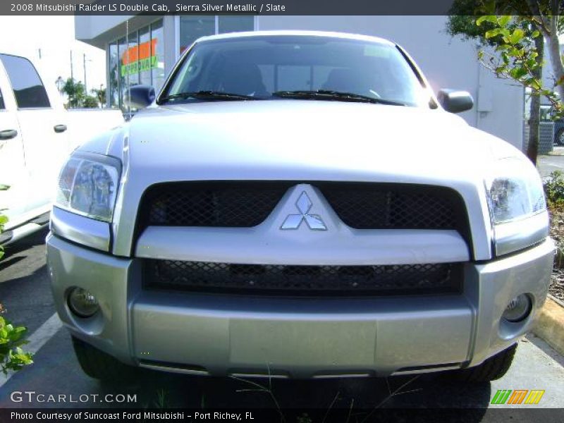 Sierra Silver Metallic / Slate 2008 Mitsubishi Raider LS Double Cab