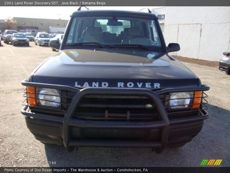 Java Black / Bahama Beige 2001 Land Rover Discovery SD7