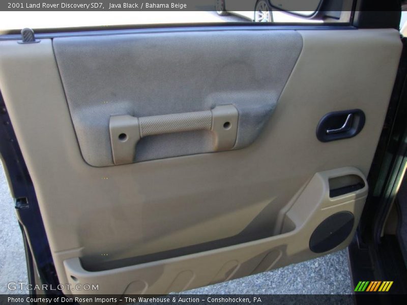 Java Black / Bahama Beige 2001 Land Rover Discovery SD7