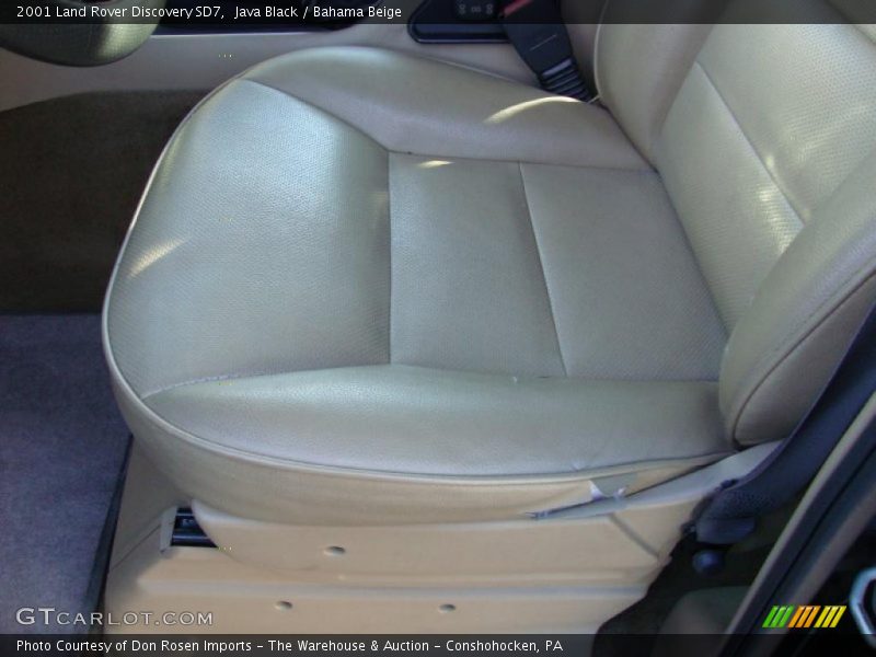 Java Black / Bahama Beige 2001 Land Rover Discovery SD7
