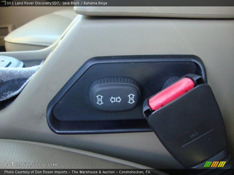 Java Black / Bahama Beige 2001 Land Rover Discovery SD7