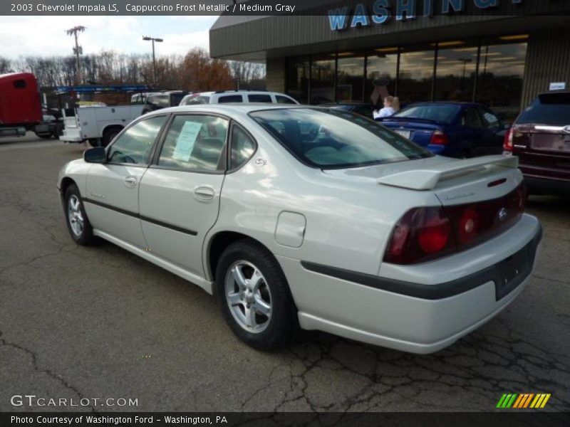 Cappuccino Frost Metallic / Medium Gray 2003 Chevrolet Impala LS