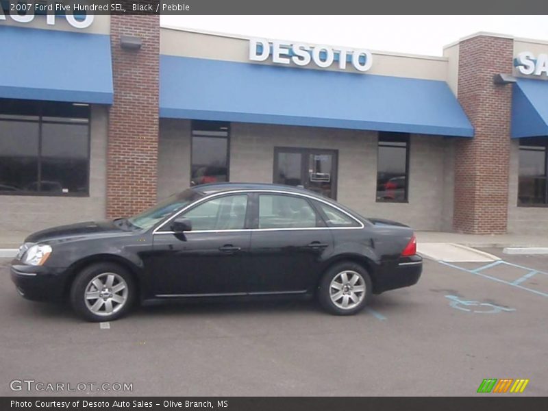 Black / Pebble 2007 Ford Five Hundred SEL