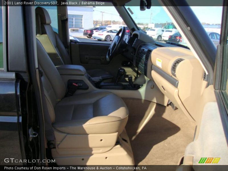 Java Black / Bahama Beige 2001 Land Rover Discovery SD7
