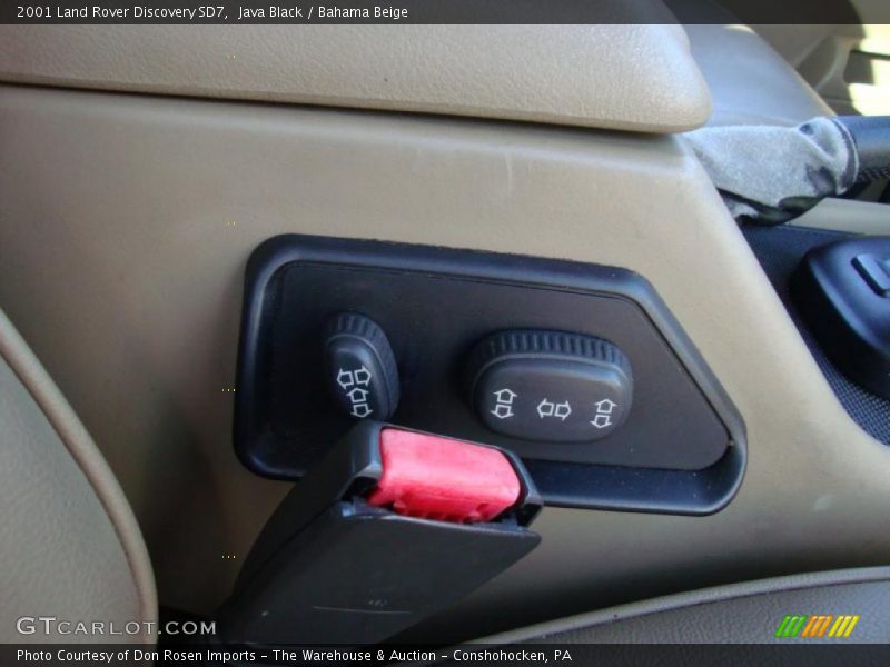 Java Black / Bahama Beige 2001 Land Rover Discovery SD7