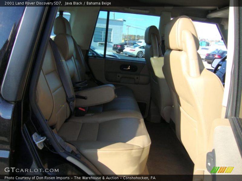 Java Black / Bahama Beige 2001 Land Rover Discovery SD7