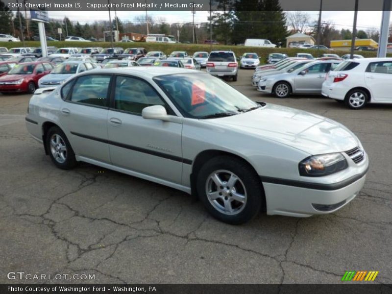 Cappuccino Frost Metallic / Medium Gray 2003 Chevrolet Impala LS