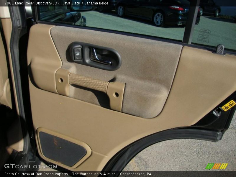 Java Black / Bahama Beige 2001 Land Rover Discovery SD7
