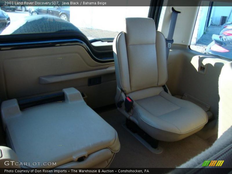 Java Black / Bahama Beige 2001 Land Rover Discovery SD7