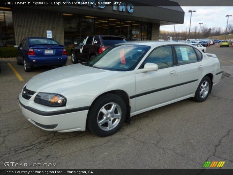 Cappuccino Frost Metallic / Medium Gray 2003 Chevrolet Impala LS