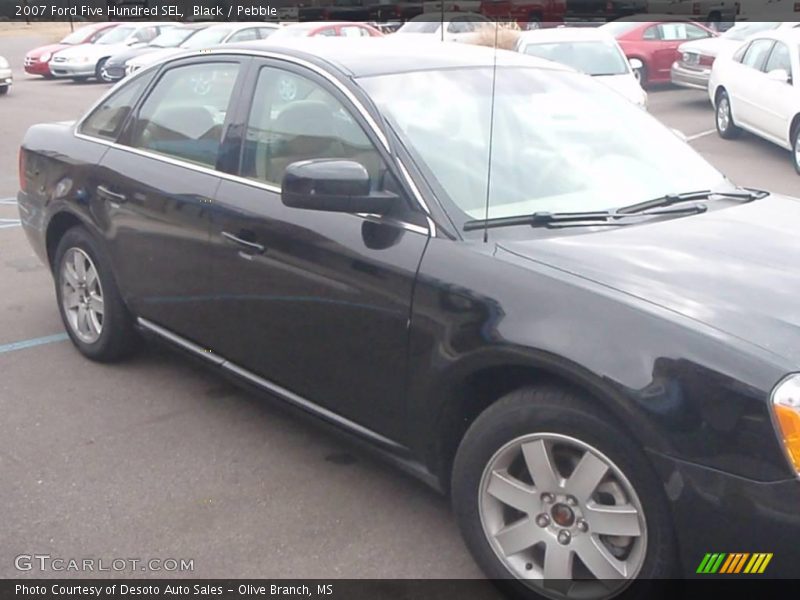 Black / Pebble 2007 Ford Five Hundred SEL