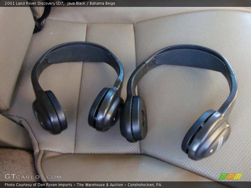 Java Black / Bahama Beige 2001 Land Rover Discovery SD7