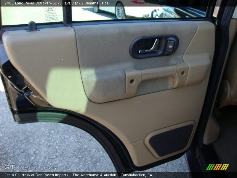 Java Black / Bahama Beige 2001 Land Rover Discovery SD7
