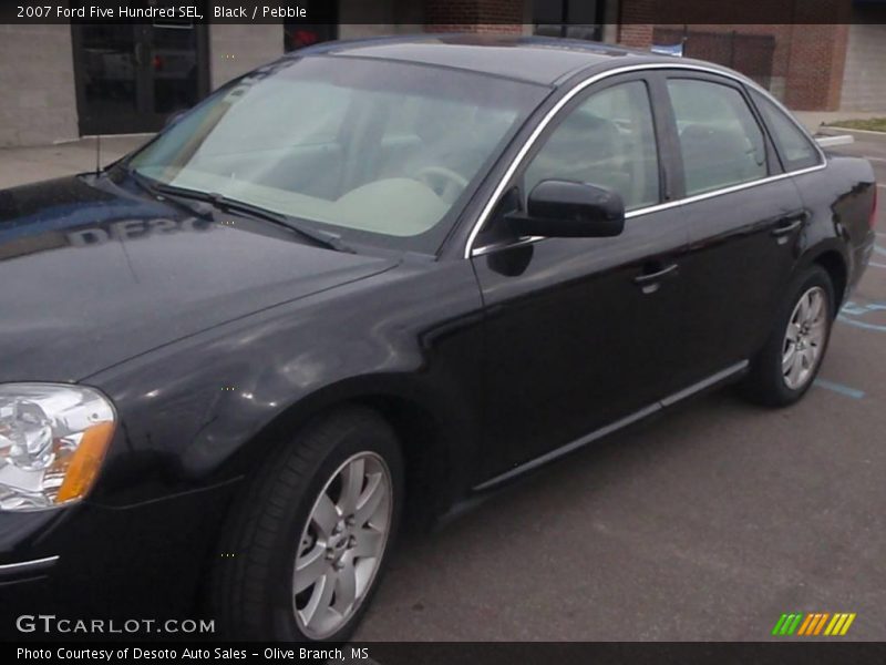 Black / Pebble 2007 Ford Five Hundred SEL