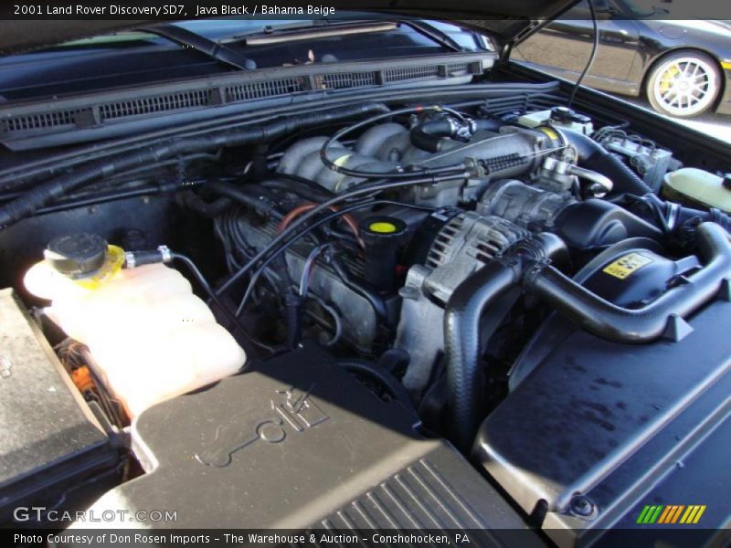 Java Black / Bahama Beige 2001 Land Rover Discovery SD7