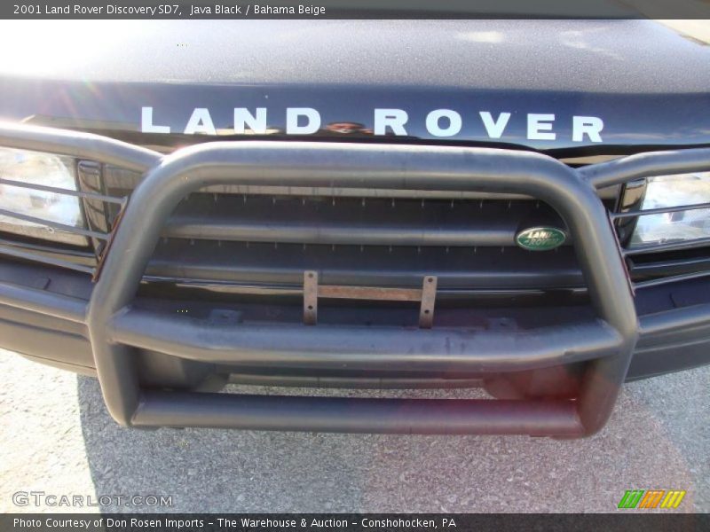 Java Black / Bahama Beige 2001 Land Rover Discovery SD7