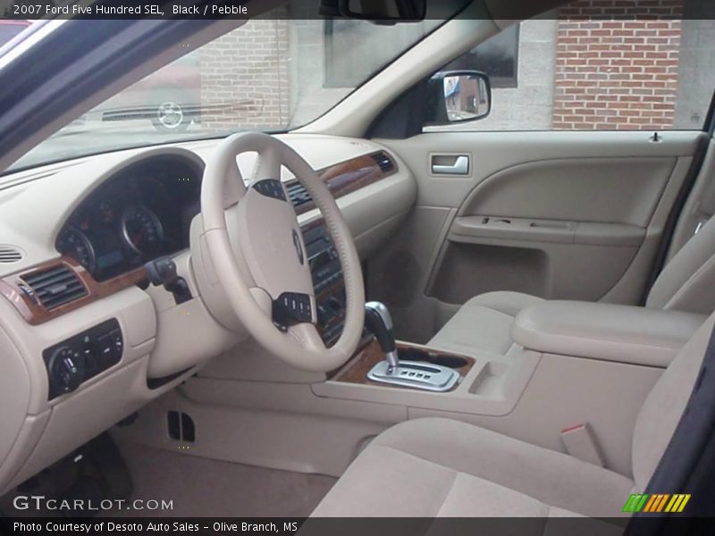 Black / Pebble 2007 Ford Five Hundred SEL