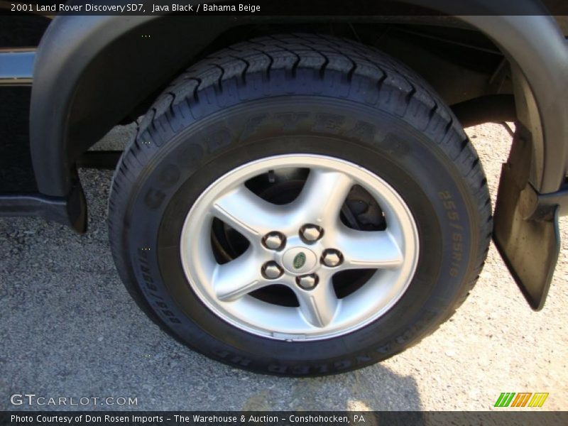 Java Black / Bahama Beige 2001 Land Rover Discovery SD7