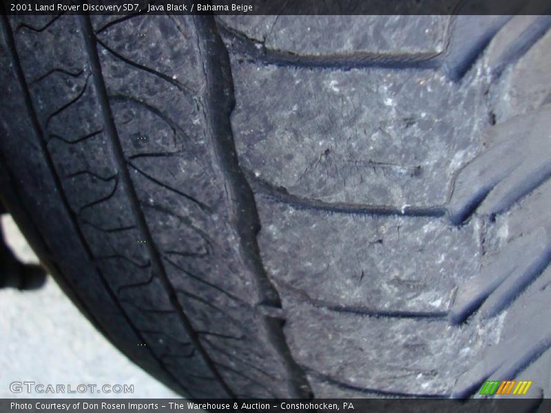 Java Black / Bahama Beige 2001 Land Rover Discovery SD7