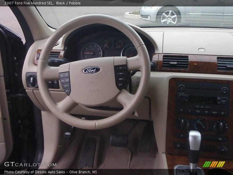 Black / Pebble 2007 Ford Five Hundred SEL