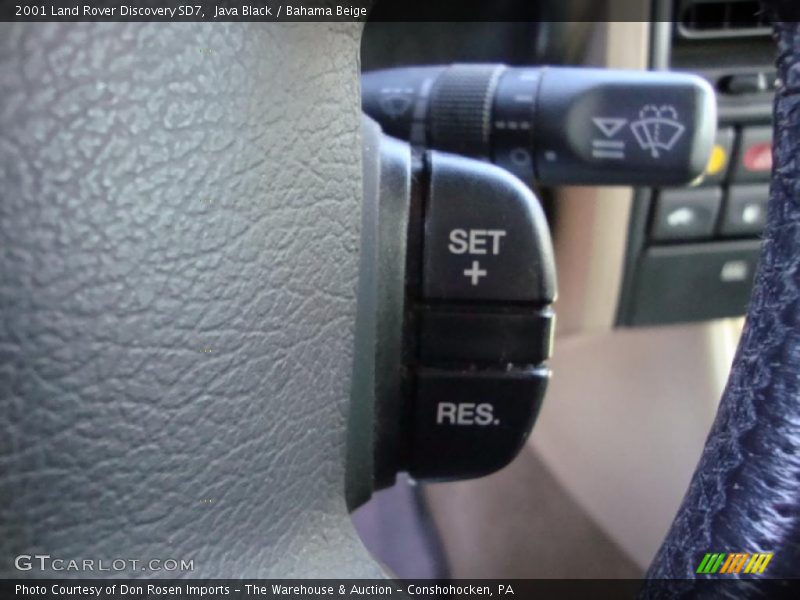 Java Black / Bahama Beige 2001 Land Rover Discovery SD7