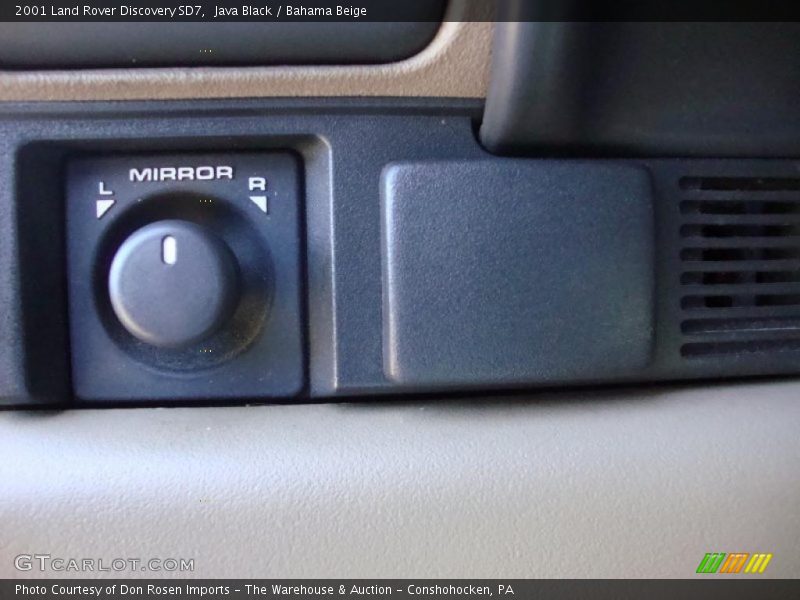 Java Black / Bahama Beige 2001 Land Rover Discovery SD7