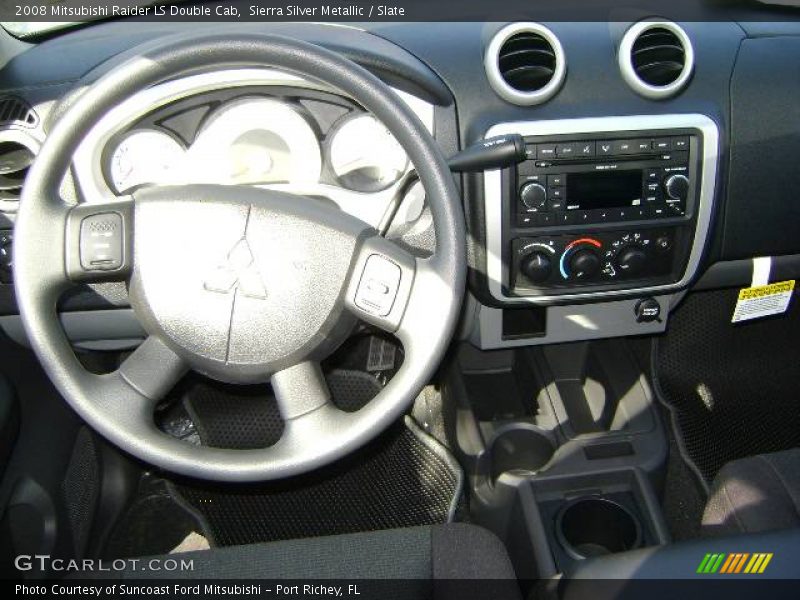 Sierra Silver Metallic / Slate 2008 Mitsubishi Raider LS Double Cab