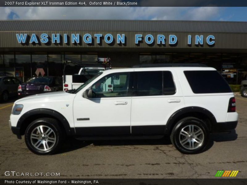 Oxford White / Black/Stone 2007 Ford Explorer XLT Ironman Edition 4x4